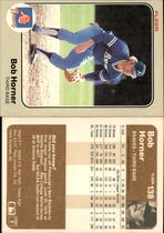 1983 Fleer Base Set #138 Bob Horner