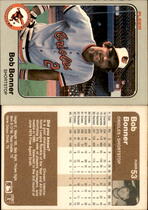 1983 Fleer Base Set #53 Bob Bonner