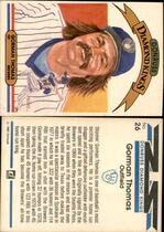 1982 Donruss Base Set #26 Gorman Thomas