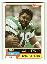 1981 Topps Base Set #480 Carl Hairston
