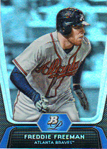 2012 Bowman Platinum #98 Freddie Freeman