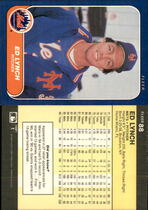 1986 Fleer Base Set #88 Ed Lynch