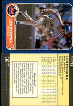 1986 Fleer Base Set #78 Lenny Dykstra