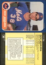 1986 Fleer Base Set #74 Rick Aguilera