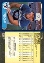 1986 Fleer Base Set #58 Tom Filer
