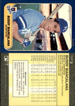 1986 Fleer Base Set #3 Buddy Biancalana