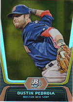 2012 Bowman Platinum Gold #19 Dustin Pedroia