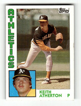1984 Topps Base Set #529 Keith Atherton