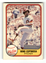 1981 Fleer Base Set #20 Nino Espinosa