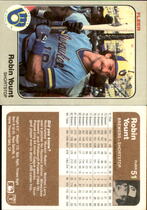 1983 Fleer Base Set #51 Robin Yount