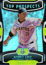 2012 Bowman Platinum Top Prospects #TP-GC Gerrit Cole