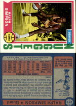 1974 Topps Base Set #219 Ralph Simpson