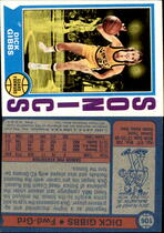 1974 Topps Base Set #106 Dick Gibbs