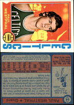 1974 Topps Base Set #64 Paul Westphal