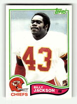 1982 Topps Base Set #118 Billy Jackson