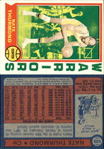 1974 Topps Base Set #105 Nate Thurmond
