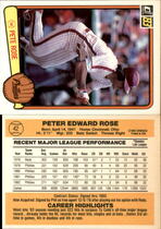 1983 Donruss Base Set #42 Pete Rose