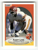 1990 Fleer Base Set #201 Albert Lewis
