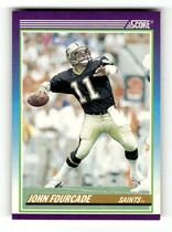 1990 Score Base Set #486 John Fourcade