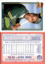 1991 Topps Traded Factory Set (White Stock Back) #97T Ernie Riles