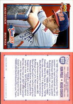 1991 Topps Traded Factory Set (White Stock Back) #93T Ron Polk