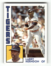 1984 Topps Base Set #333 Larry Herndon
