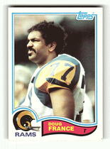 1982 Topps Base Set #375 Doug France