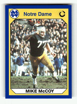 1990 Collegiate Collection Notre Dame 200 #64 Mike McCoy