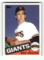 1985 Topps Base Set #74 Mike Krukow