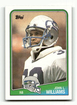 1988 Topps Base Set #133 John L. Williams