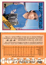1988 Topps Traded #26T Jose Cecena
