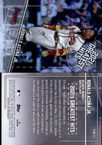 2022 Topps 2021s Greatest Hits #21GH-11 Ronald Acuna Jr.