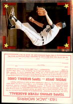 1986 Topps Stickers #163 Jack Morris