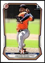 2026 Bowman Prospects #BP-30 Alimber Santa