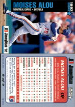 1992 Jimmy Dean Rookie Stars #9 Moises Alou
