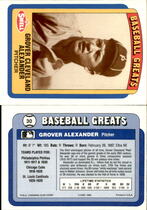1990 Swell Baseball Greats #30 Grover Alexander