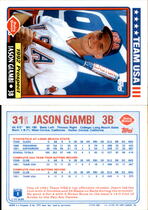 1992 Topps Dairy Queen Team USA #31 Jason Giambi