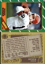 1986 Topps Base Set #187 Bernie Kosar