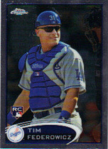 2012 Topps Chrome #157 Tim Federowicz