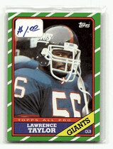 1986 Topps Base Set #151 Lawrence Taylor