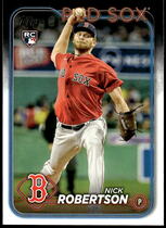 2024 Topps Base Set #13 Nick Robertson