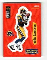 1997 Upper Deck Collectors Choice Stick-Ums #S11 Eddie Kennison