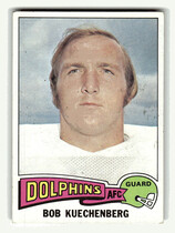 1975 Topps Base Set #262 Bob Kuechenberg