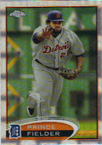 2012 Topps Chrome X-Fractors #26 Prince Fielder