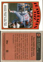 2021 Topps Heritage Baseball Flashbacks #BFB-DA Dick Allen