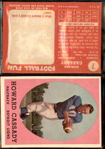1958 Topps Base Set #7 Howard Cassady