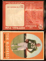 1958 Topps Base Set #126 Tom McDonald