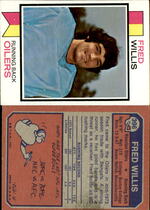 1973 Topps Base Set #396 Fred Willis