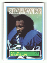 1983 Topps Base Set #390 Keith Simpson