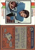 1973 Topps Base Set #495 Steve Owens